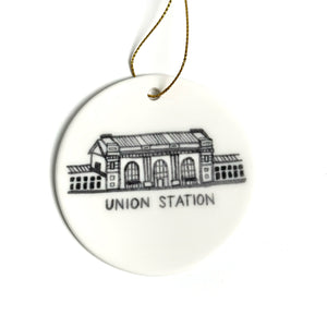Union Station KC Ornament