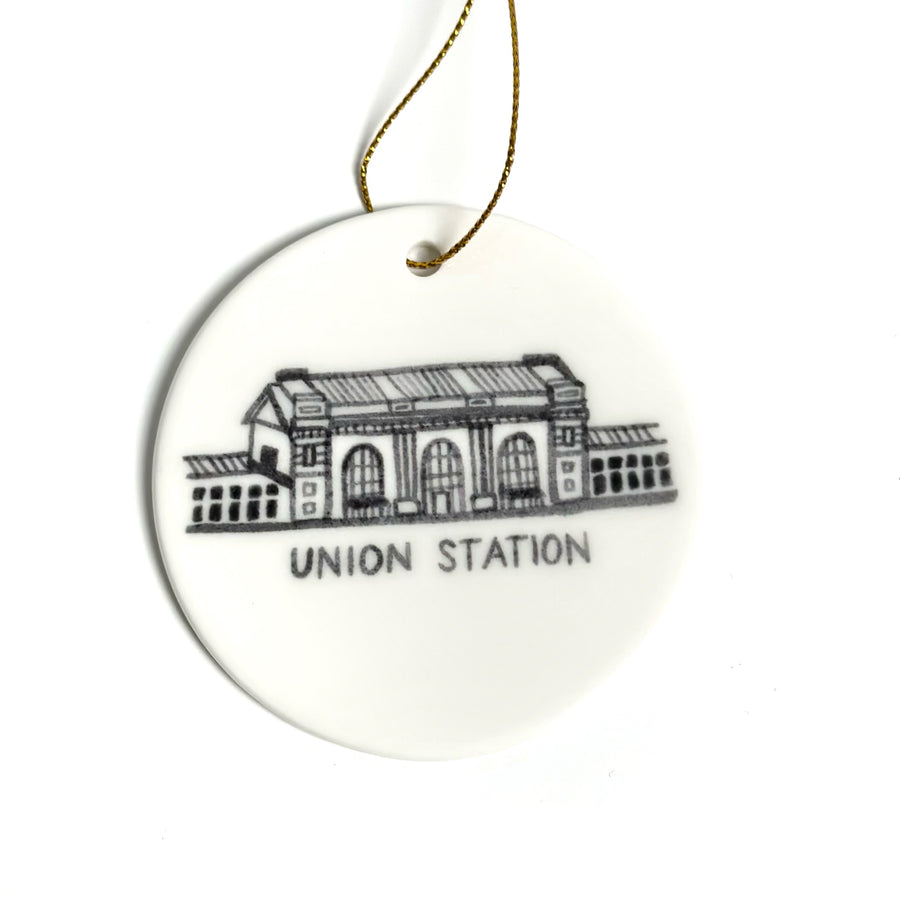 Union Station KC Ornament