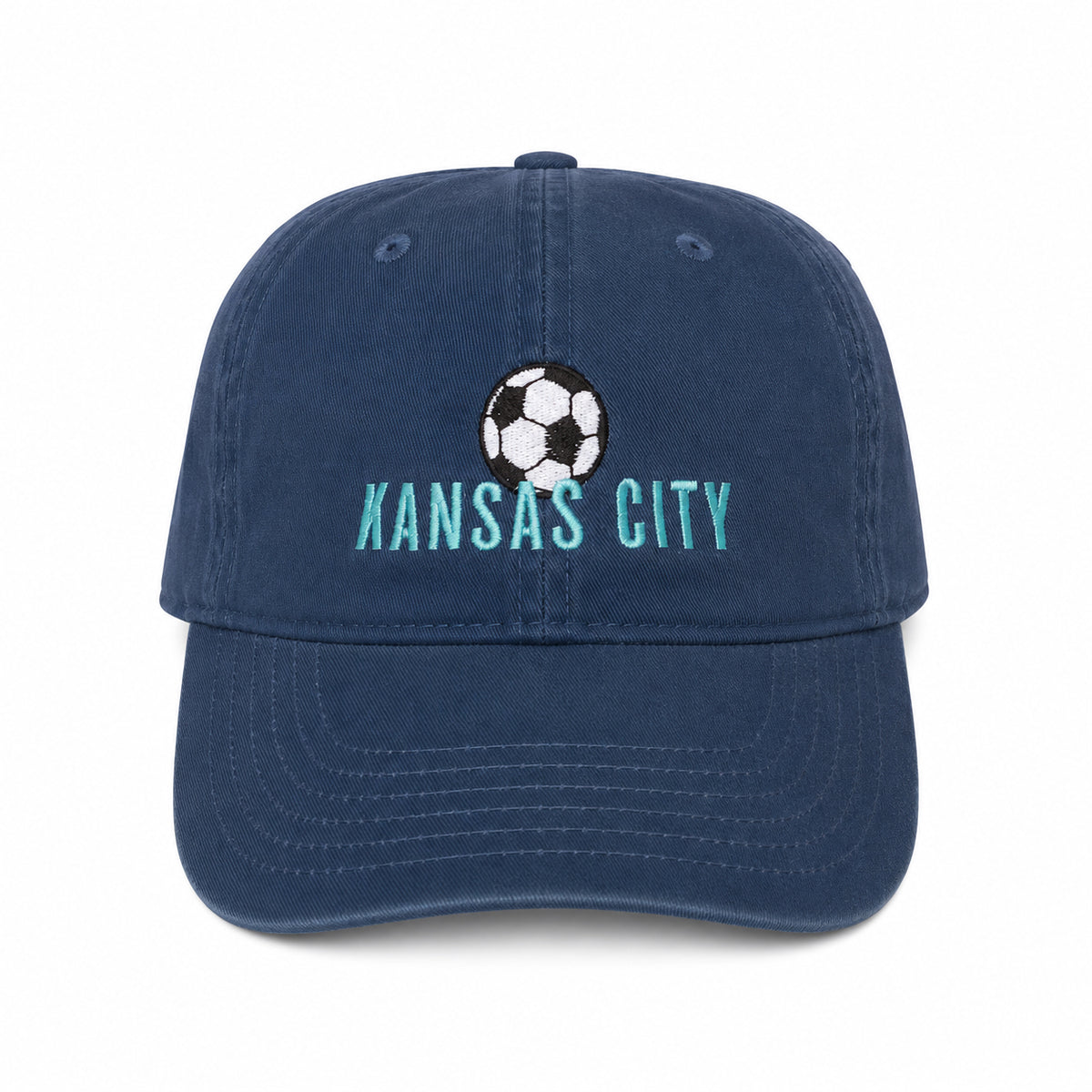 KC Embroidered Hat Soccer - ADULT
