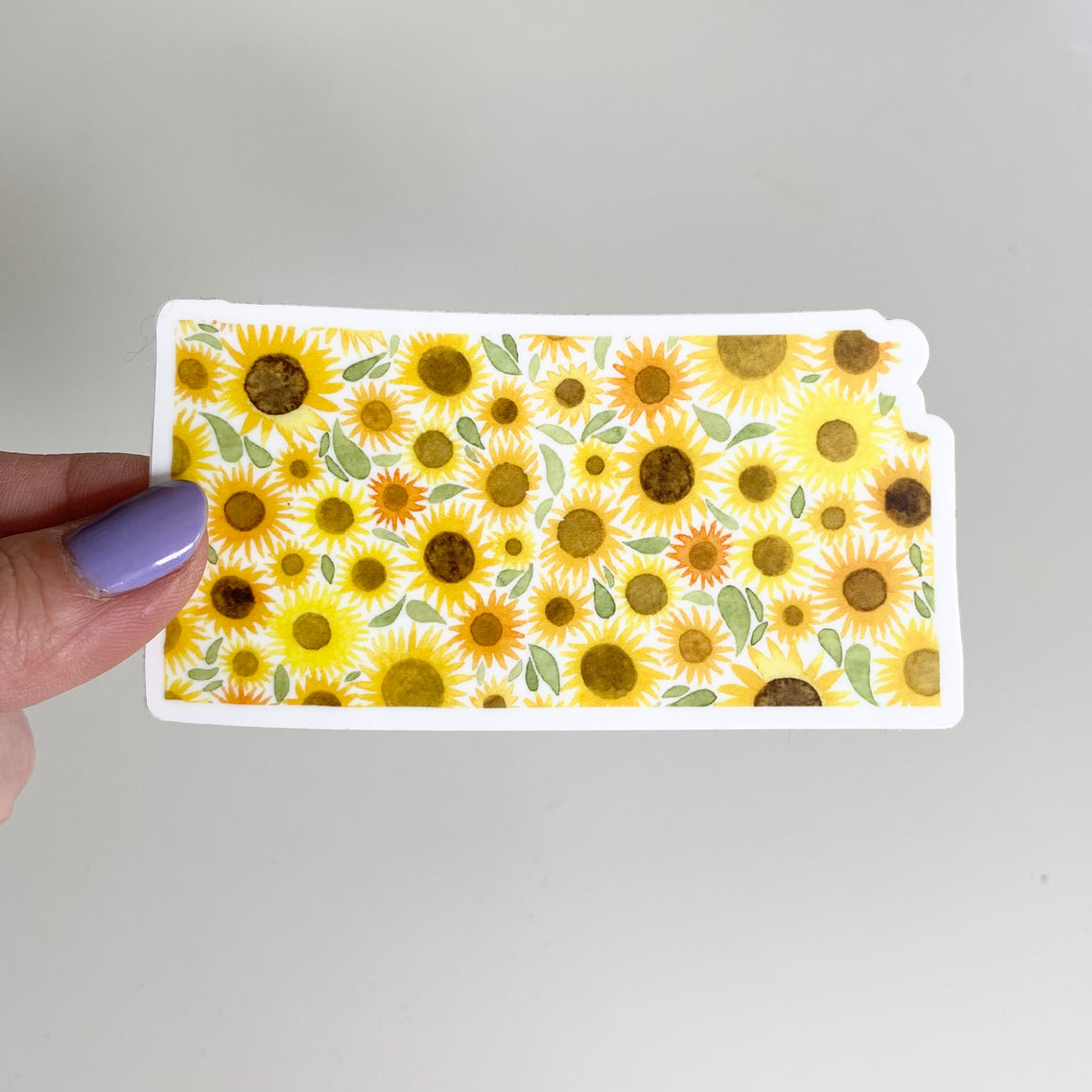 Sunflower Kansas Sticker