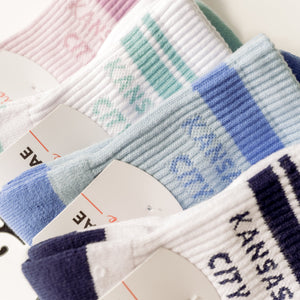 Kansas City Crew Socks - Blue