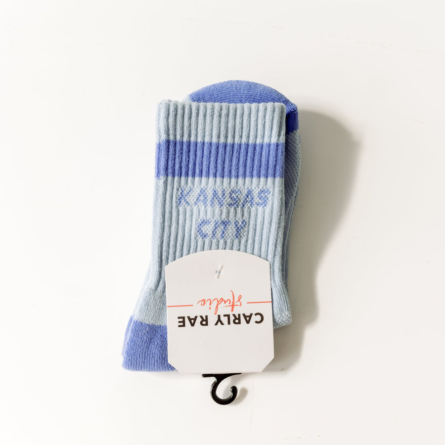 Kansas City Crew Socks - Blue