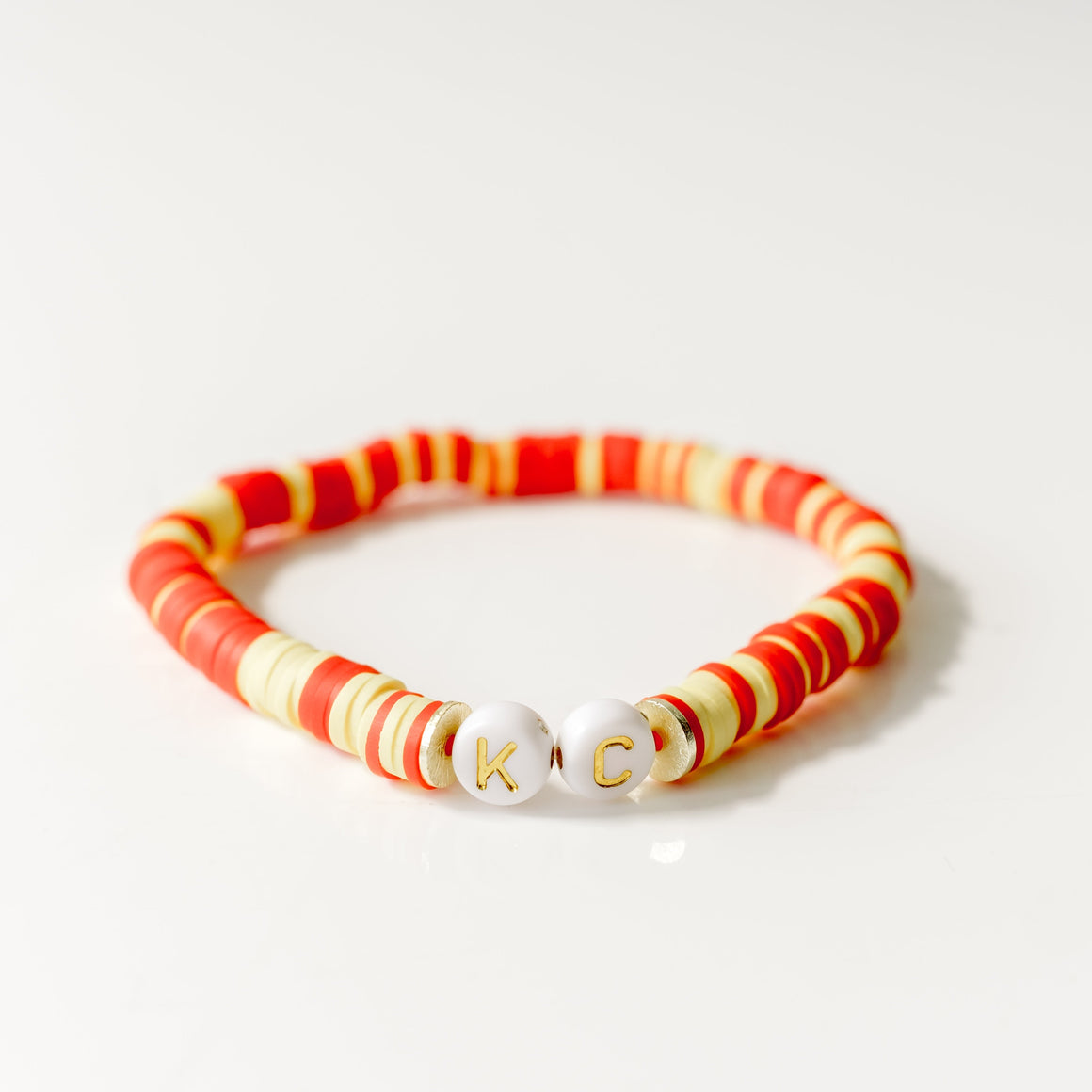 “KC” Red & Yellow Bracelet