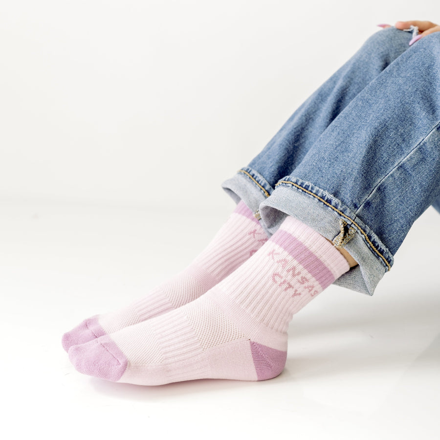 Kansas City Crew Socks - Purple
