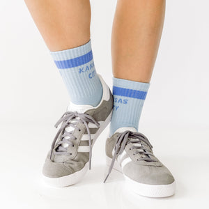 Kansas City Crew Socks - Blue