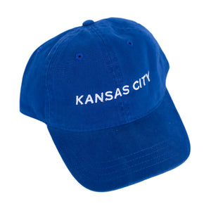 Kansas City Embroidered Hat - Youth - Blue