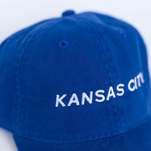 Kansas City Embroidered Hat - Youth - Blue