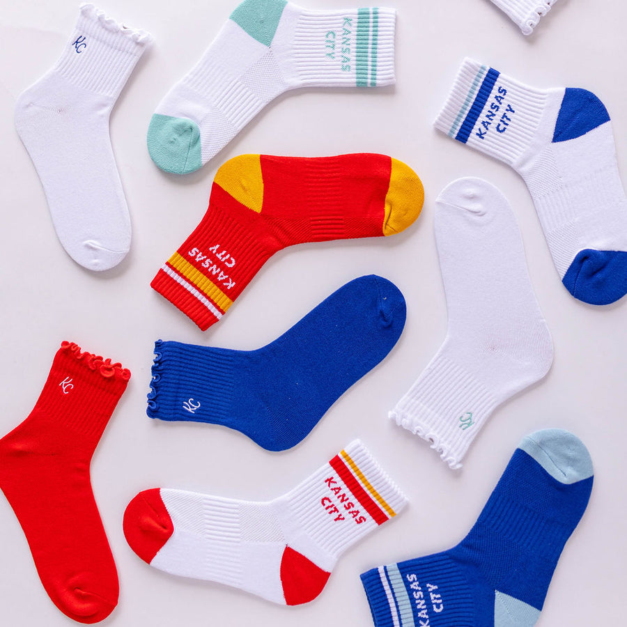 Kansas City Crew Socks - Set of 3