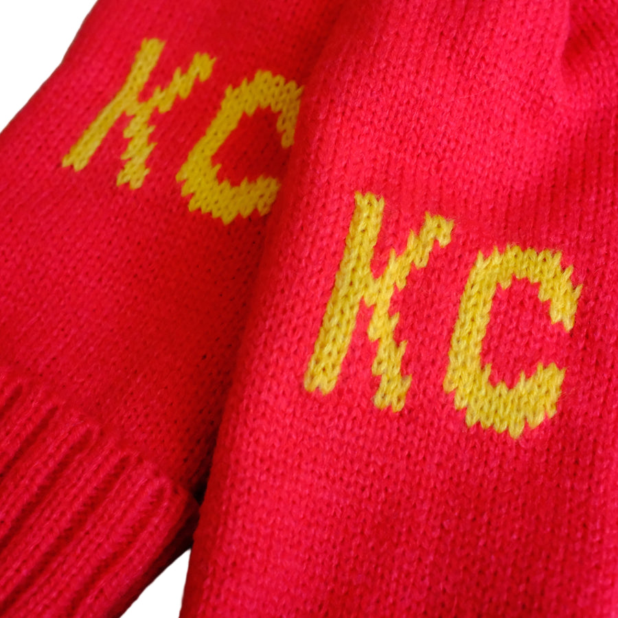 KC Mittens - Red