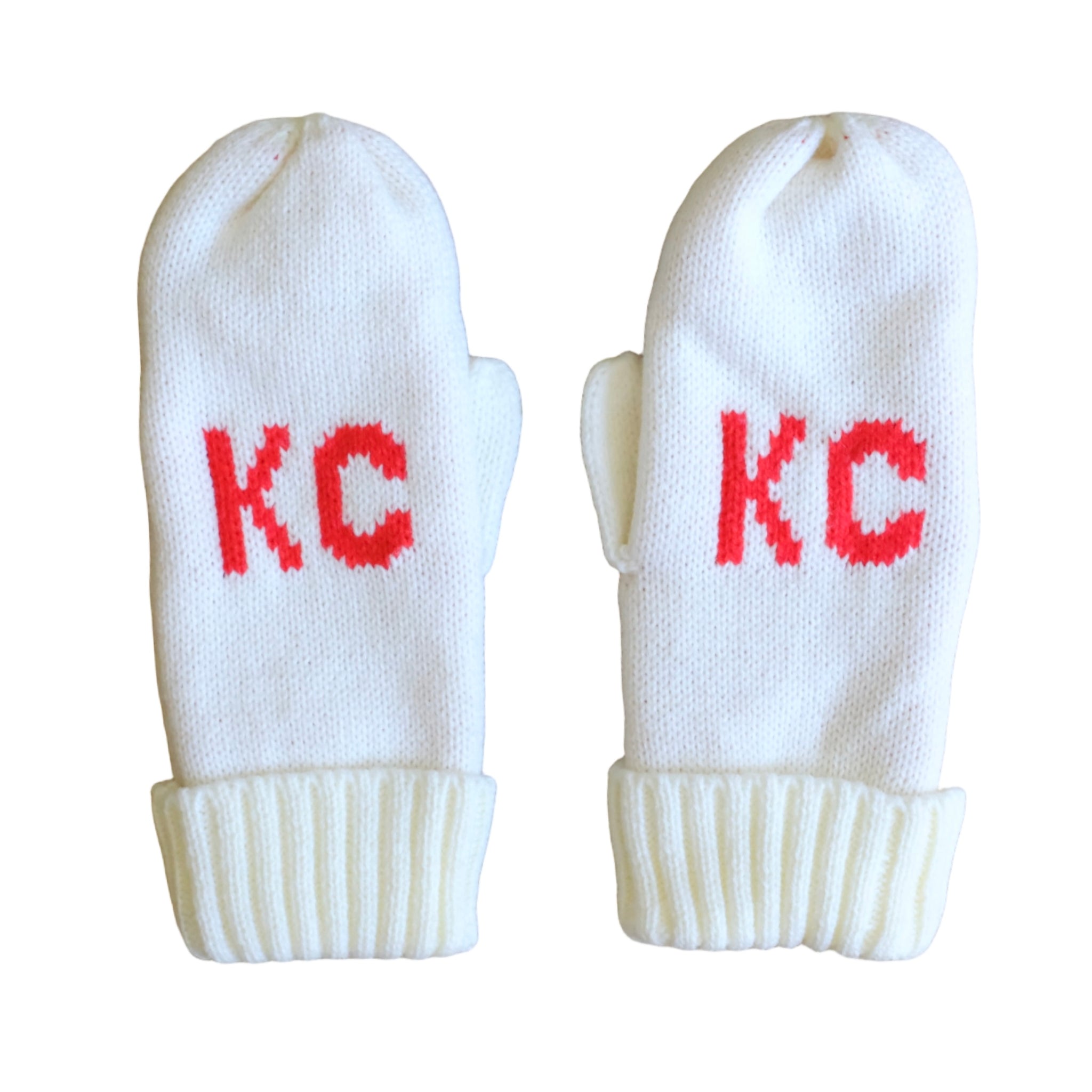 KC Mittens - Cream