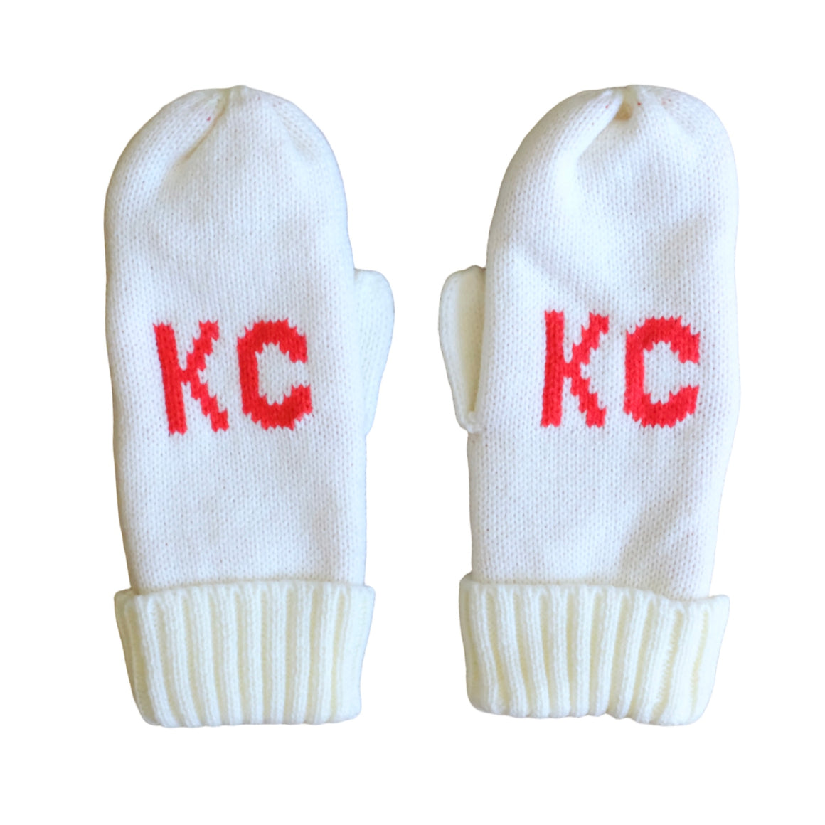 KC Mittens - Cream
