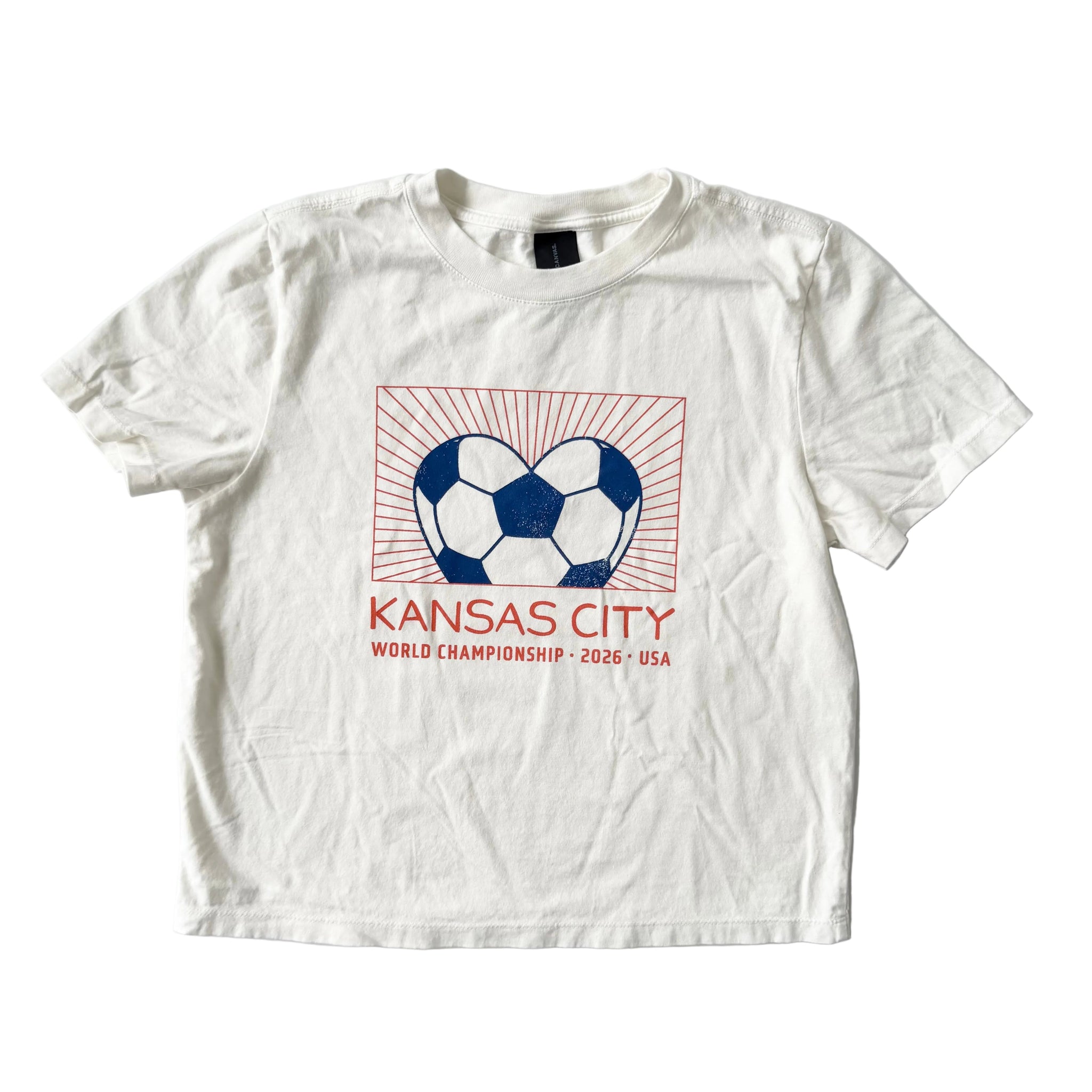 Soccer World Championship Tee - Ivory