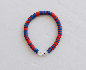 KU Bracelet - Blue & Red