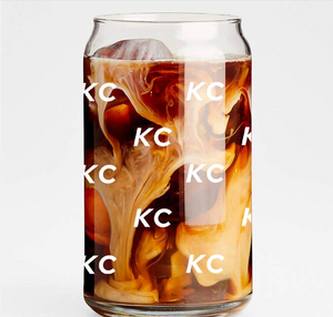 KC White Beer Glass