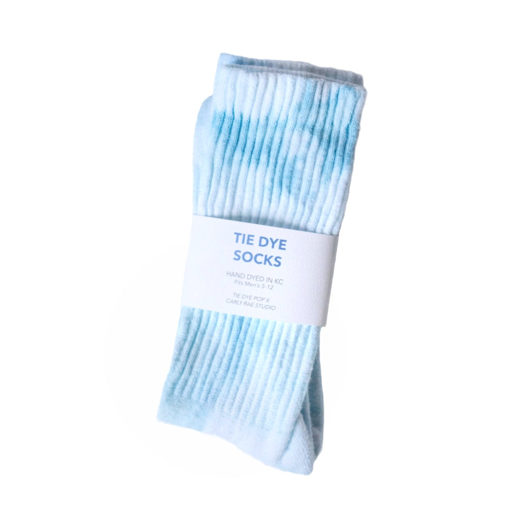 Tie Dye Socks - Blue