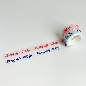 Washi Tape - Red Kansas City