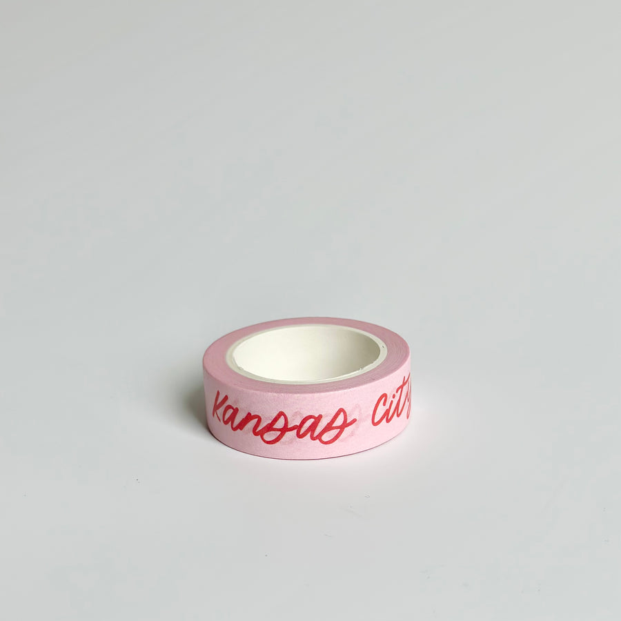 Washi Tape - Red Kansas City