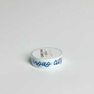 Washi Tape - Blue Kansas City