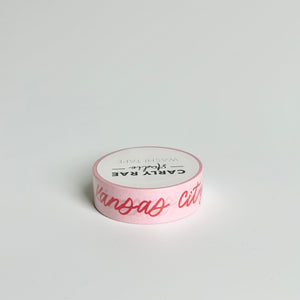 Washi Tape - Red Kansas City