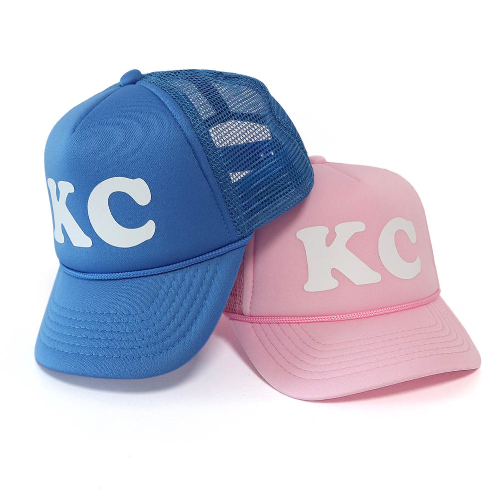 KC Trucker Hat - Bright Blue - Toddler - Carly Rae Studio