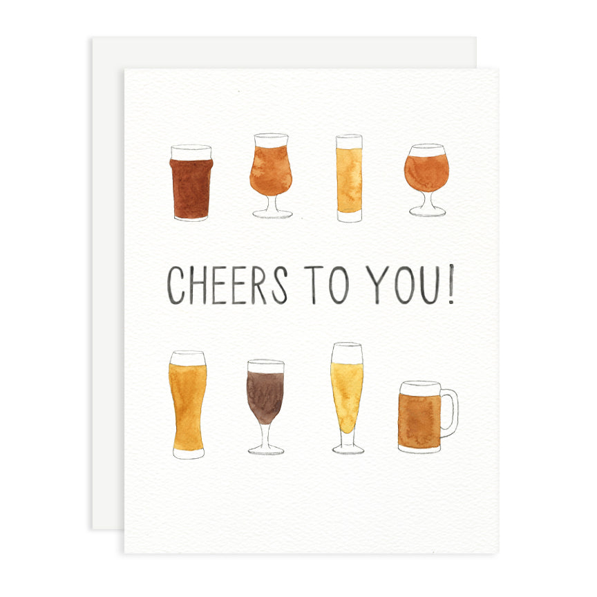 Cheers to You Greeting Card