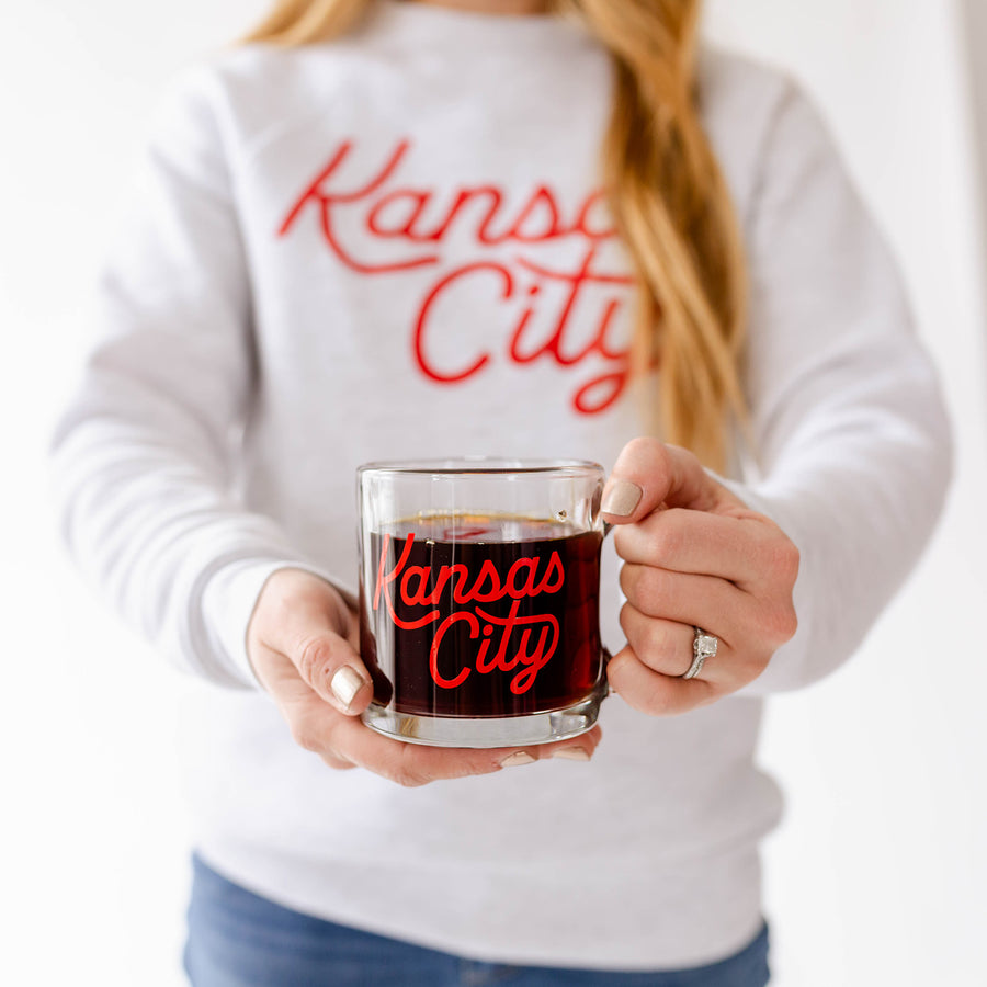 Kansas City Script Mug - White
