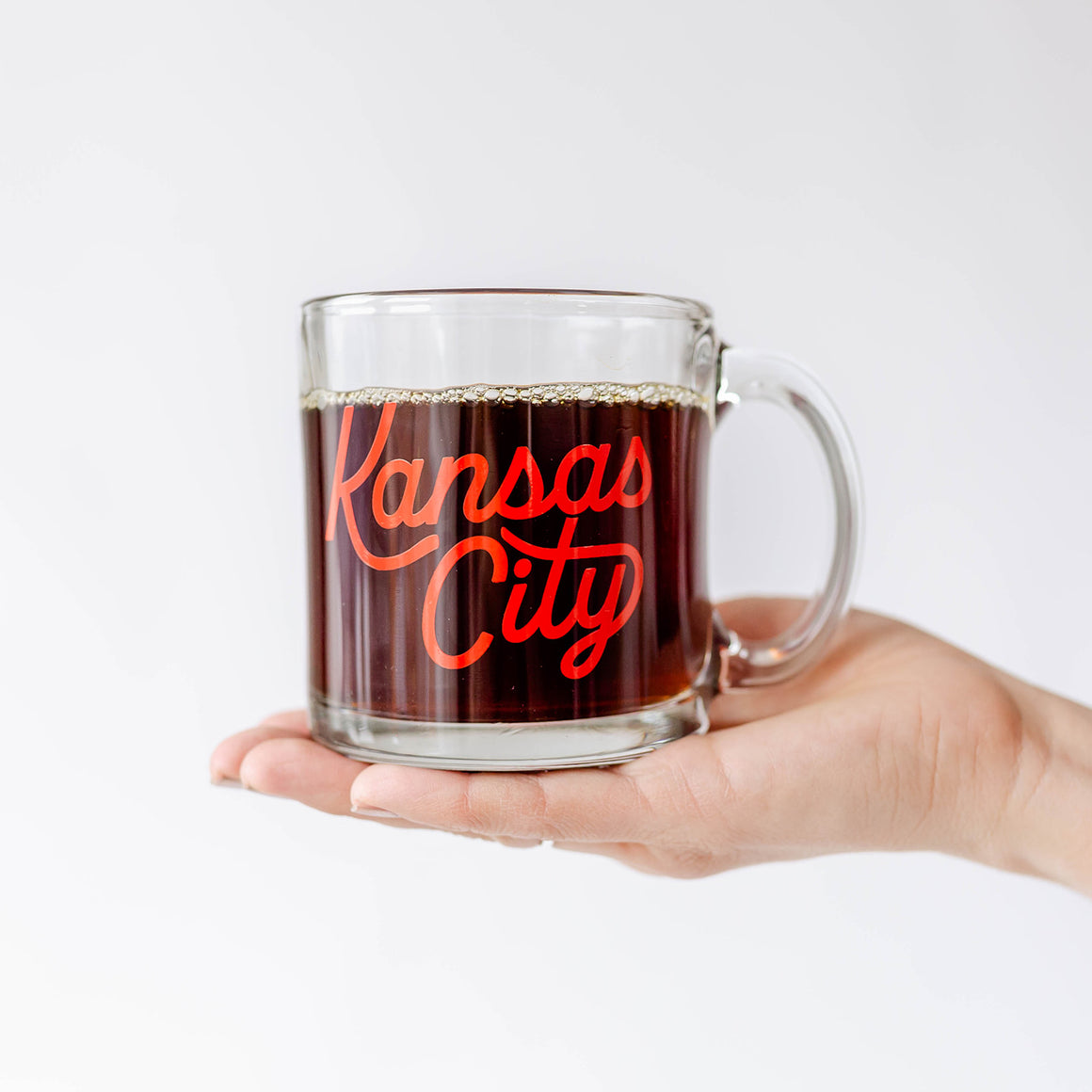 Kansas City Script Mug - White