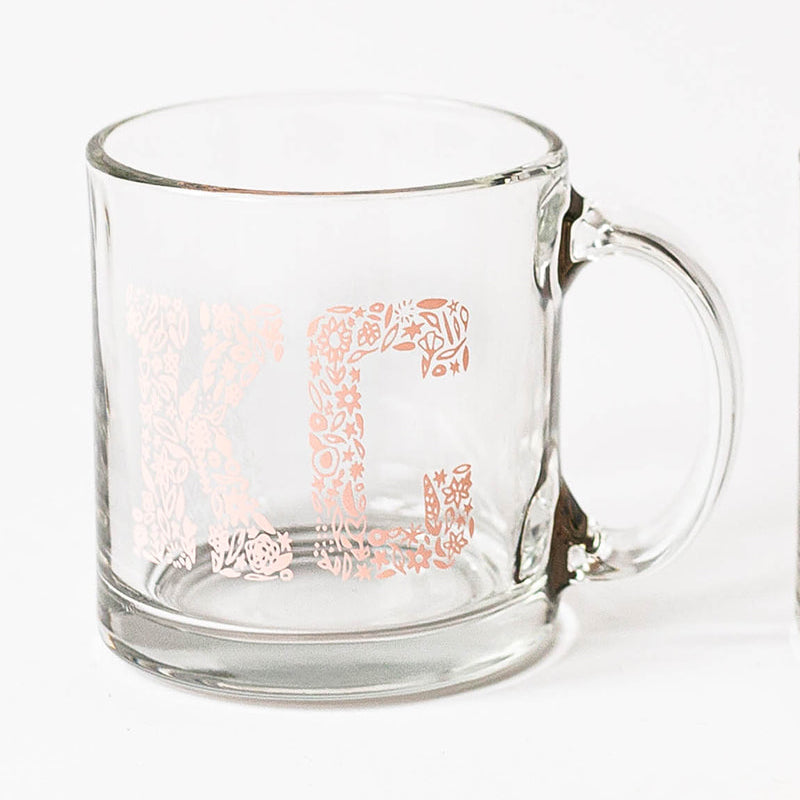 Floral KC Mug Pink