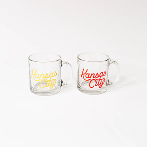 Kansas City Script Mug Gold