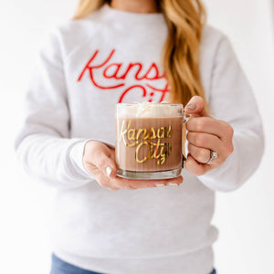 Kansas City Script Mug Gold