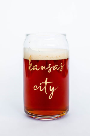 Kansas City Beer Glass
