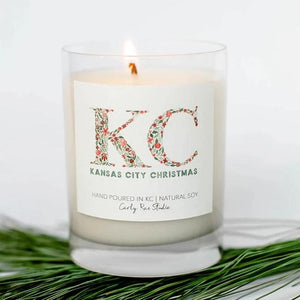 Kansas City Christmas Candle