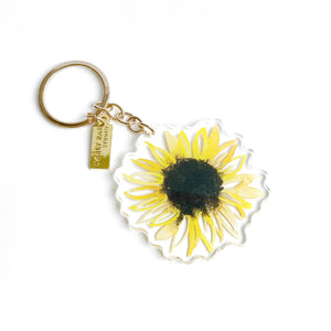 Sunflower Keychain