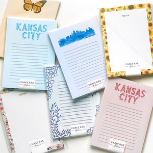 Kansas City Blue Notepad