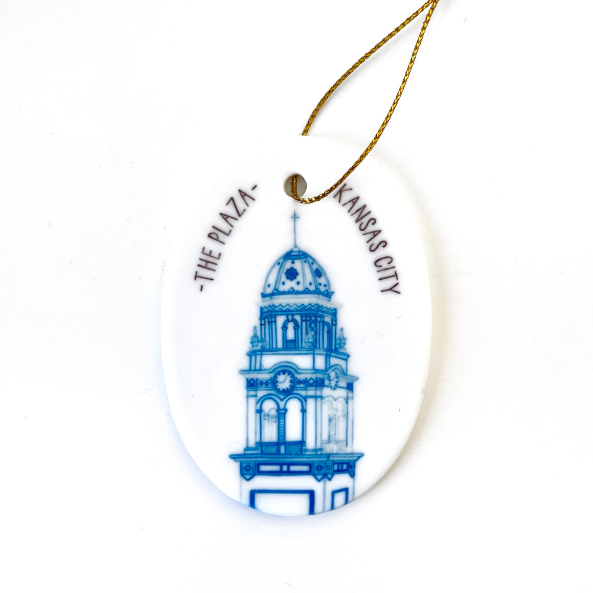 The Plaza Clock Tower Kansas City Ornament