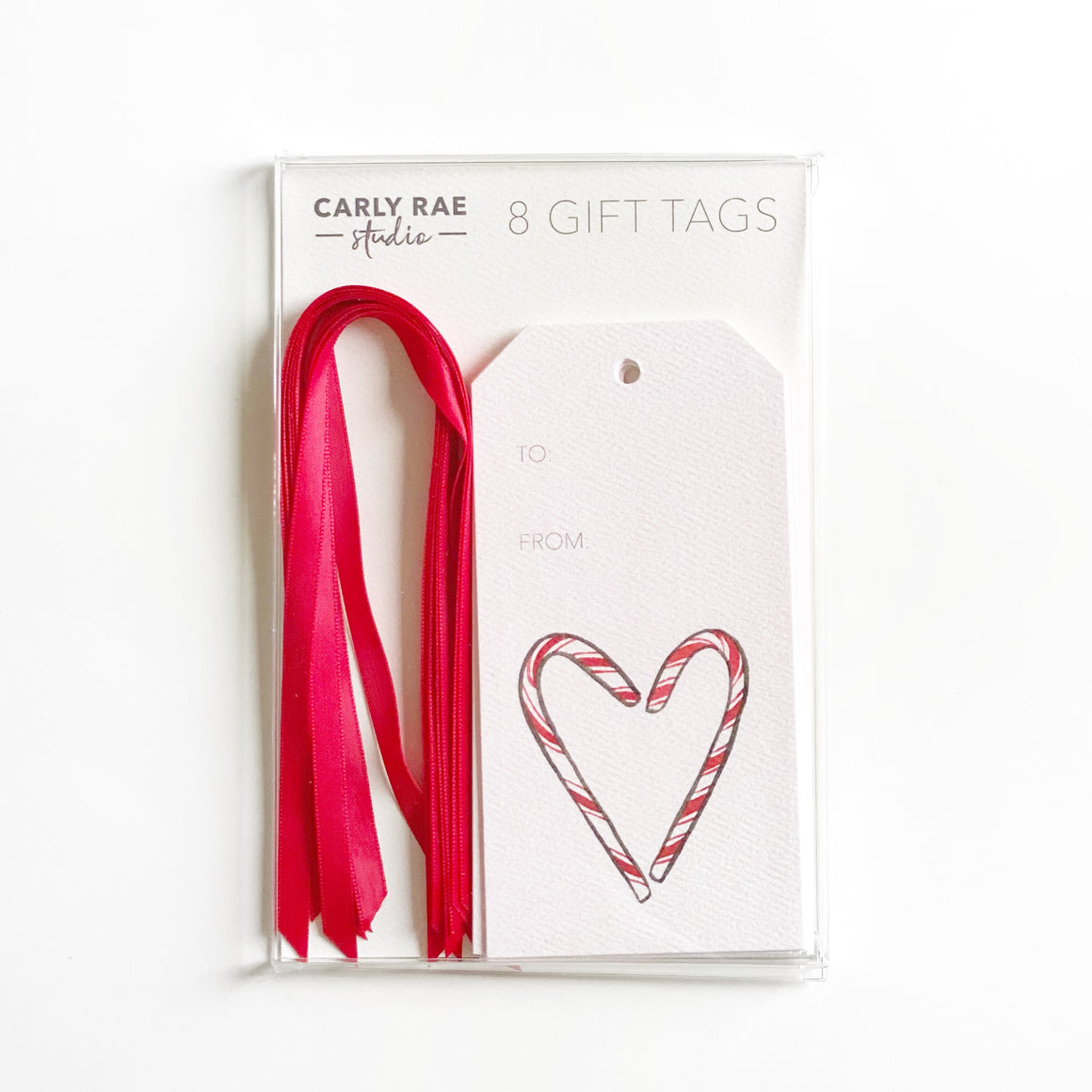 Candy Cane Gift Tags