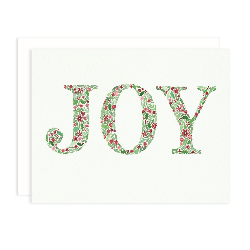 Joy Holiday Greeting Card