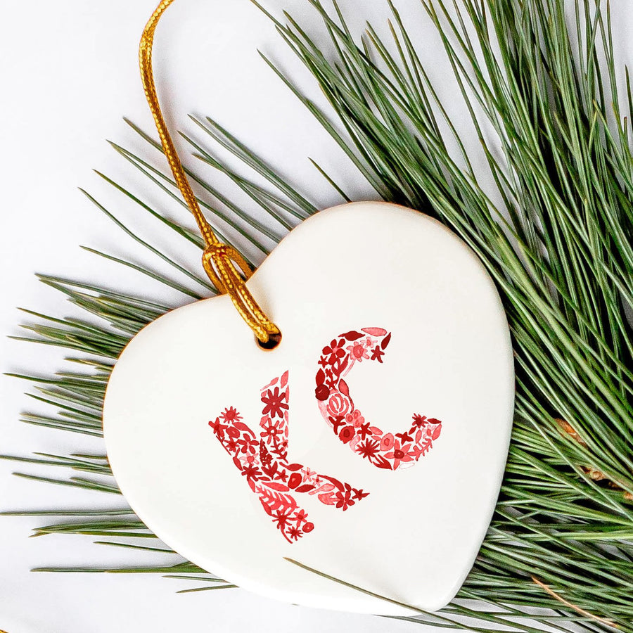 Heart KC Ornament