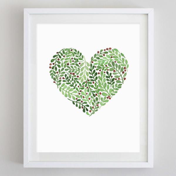 Bundle of 12 Seasonal Watercolor Prints