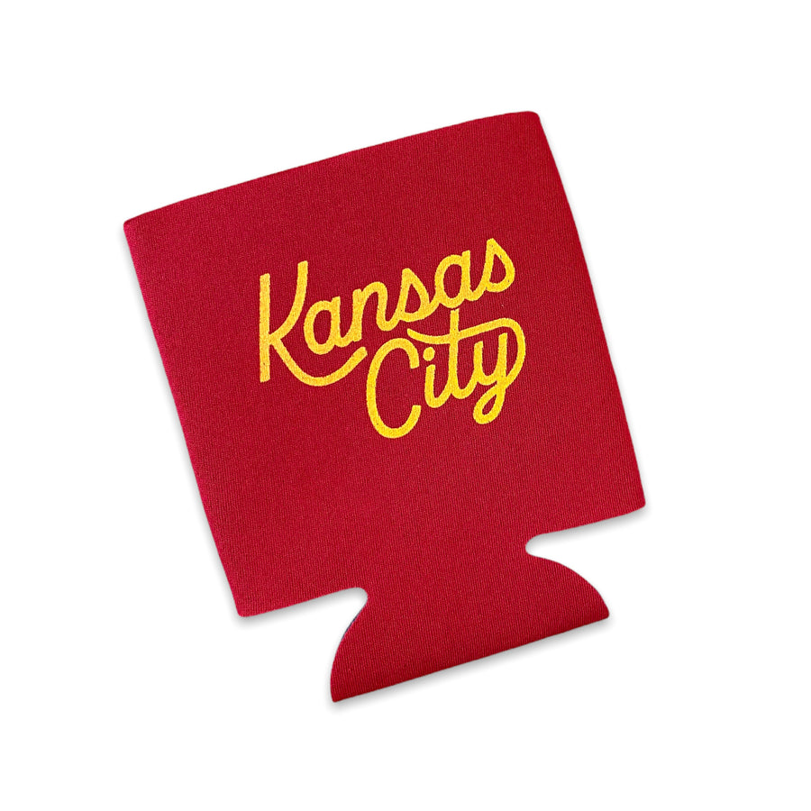 Kansas City Script Koozie