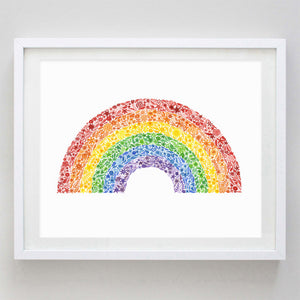 Rainbow print