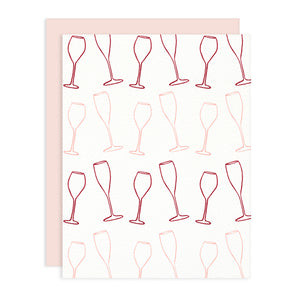 Wine Cheers Greeting Card