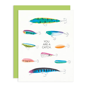 You're A Catch Greeting Card