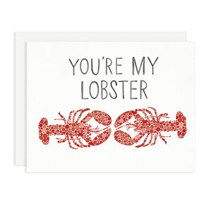 You're My Lobster Greeting Card