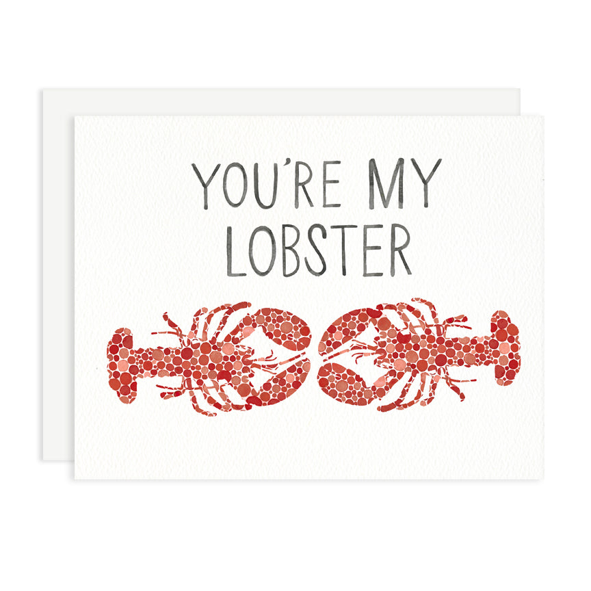You're My Lobster Greeting Card