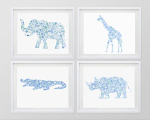 ANY 4 8x10" Watercolor Art Prints from my Shop