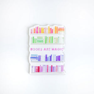 Books are Magic Watercolor Magnet