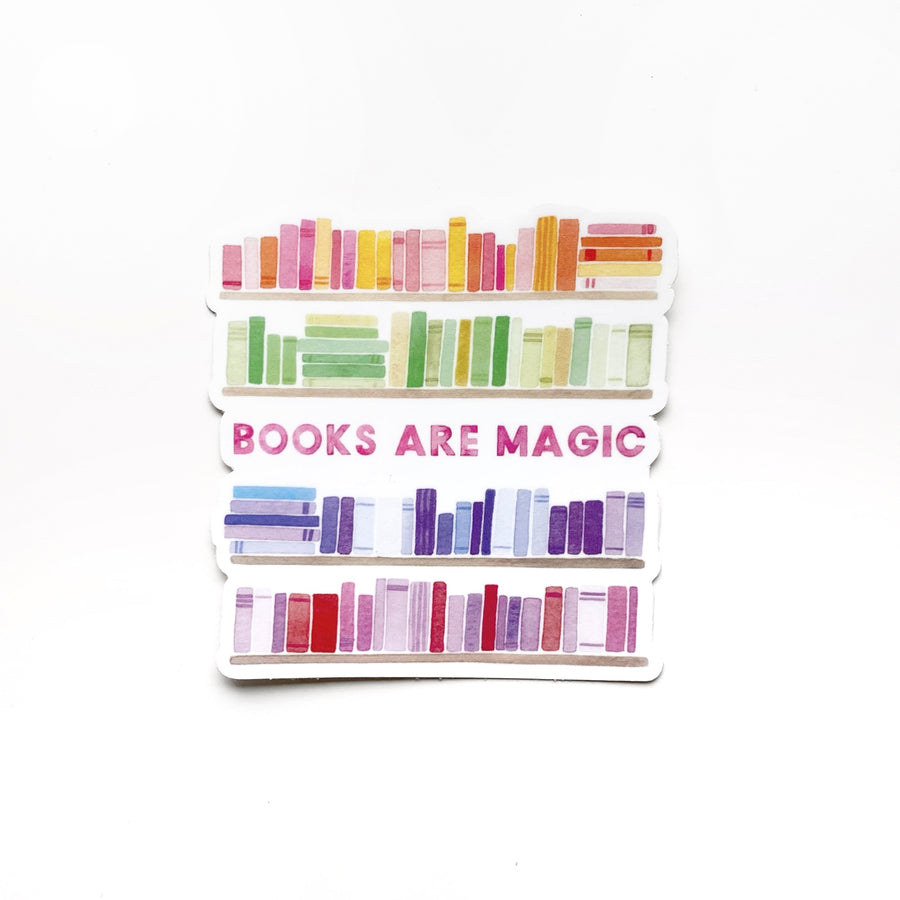 Books Are Magic Sticker