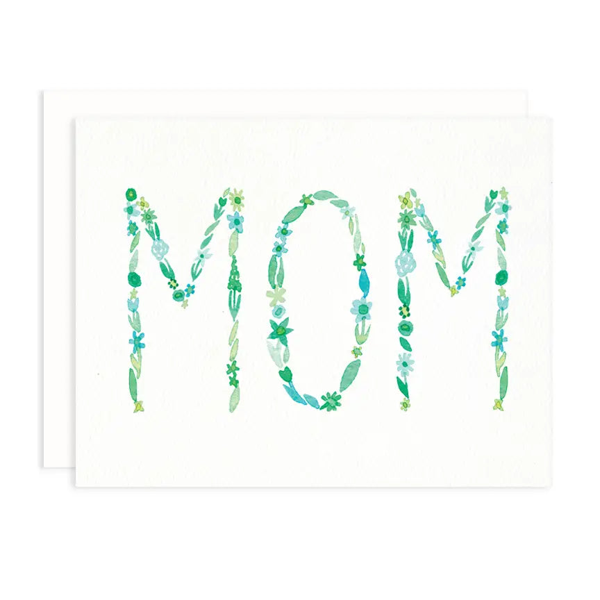 Mom Floral Greeting Card