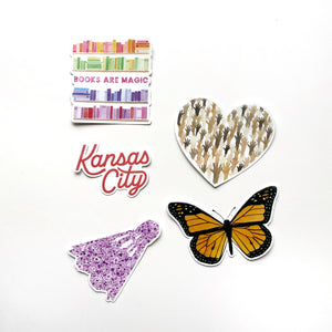 Kansas City Script Sticker